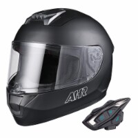 AHR DOT Motorcycle Helmet Bluetooth 5.2 Headset Intercom Full Face Off Road XXL