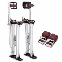 Yescom Drywall Stilts w/ 1 Pair Leg Band Straps Replacement 24 -40 Aluminum Tool Paint