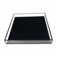 R16 Home AVT01-WHT White Square Lucite Tray