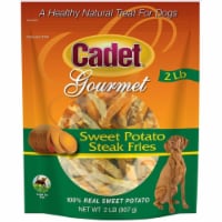 Cadet Gourmet Sweet Potato Steak Fries Dog Treats, 2 Pounds (#C01387)