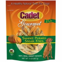 Cadet Gourmet Sweet Potato Steak Fries Dog Treats, 2 Pounds (#C01387)