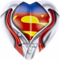 Galerie Milk Chocolate Caramel Filled Hearts Superman Chest Tin Valentine Candy Perspective: Main