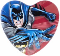Galerie Batman Milk Chocolate Heart Shaped Tin Valentine Candy Perspective: Main