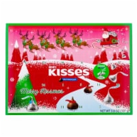 HERSHEY NORTH POLE HORIZONTAL ADVENT CALENDAR WITH KISSES Perspective: Main