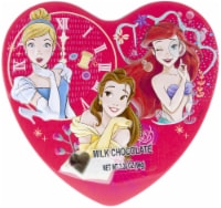 Galerie Princess Milk Chocolate Heart Shaped Tin Valentine Candy Perspective: Main