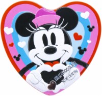 Galerie Minnie Milk Chocolate Heart Shaped Tin Valentine Candy Perspective: Main
