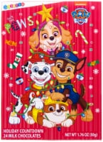 Galeria Holiday Paw Patrol Milk Chocolate Advent Calendar Perspective: Main