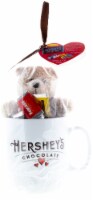 Hersheys Miniatures Valentine Candy with Plush Bear in Jumbo Mug Perspective: Main