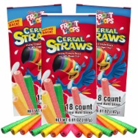 Froot Loops Cereal Straws 18ct (3-pack)