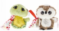 Galerie Assorted Owl or Turtle Plush with Candy Valentine Perspective: Main