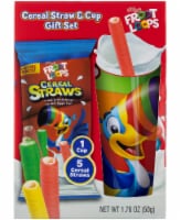 Froot Loops Cereal Straws & Cup Gift Set