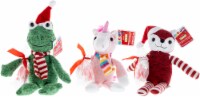 Galerie Holiday Cuddly Friends Plush with Candy Canes Perspective: Main