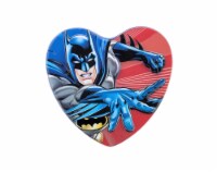 Batman Heart Tin With Chocolate Valentine Candy