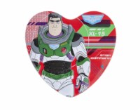 Lightyear Heart Tin With Chocolate Valentine Candy Perspective: Main