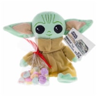 Grogu Valentine's Day Plush with Conversation Heart Candy