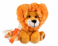 Reese's Lion Pluch with Mini Reese Cups Candy Bag Perspective: Main