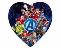 Marvel Avengers Caramel Filled Chocolate Valentine's Candy Heart Perspective: Main