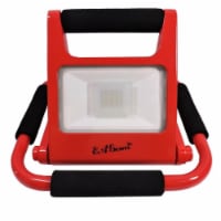 EAGems EAGLED010 10W Folds to 1 in. Adjustable, Portable LED Work Light - Red
