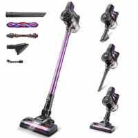 20KPa Powerful Vacuum Cleaner with 160W Motor, 4-in-1 Stick Vacuum, Carpet Pet Hair - Purple