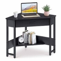 Corner writing desk with drawers sales