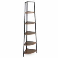 Aquaterior 4 Tier Metal Corner Shelf Caddy Bathroom Wall Rack