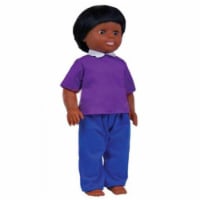 Get Ready 633 Get Ready Kids African American Boy Doll Perspective: Main
