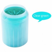 Soft Pet Paw Cleaner Green