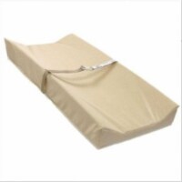 L A BABY 3601-ORGH-32 Contour Changing Pad With Organic Cotton Layer 32-Inch Long- Ecru