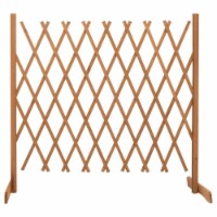 Garden Trellis Fence Orange 70.9 x39.4 Solid Firwood