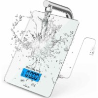 USB Rechargeable Food Scale, 33lb 15Kg Kitchen Scale Digital Weight Grams and oz for Cooking