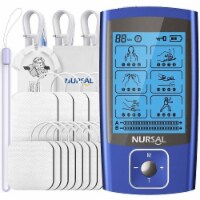 24 Modes Dual Channel TENS EMS Unit Muscle Stimulator for Pain Relief Therapy, 12 Pcs