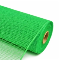 10 x 10 Yds Deco Poly Mesh Ribbon Christmas Halloween Holiday Decor Ribbon Green