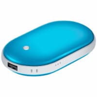 Portable Hand Warmer 5000mAh Power Bank Rechargeable Pocket Warmer Double-Sided Heating