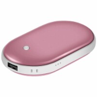 Portable Hand Warmer 5000mAh Power Bank Rechargeable Pocket Warmer Double-Sided Heating