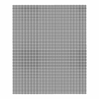 BBQ Grill Mat Non-Stick Mesh Mat Baking Sheet Liner Reusable Reversible Washable Black