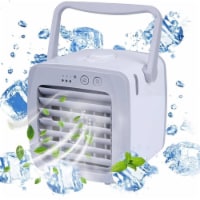 Portable USB Personal Mini Air Conditioner Fan, 3 Speeds, Quiet, Adjustable Vane, Ice Water