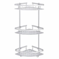 Bathroom Triangular Wall Shelf Holder 3-Layer