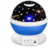 Star Light Kid Sleep Night Sky LED USB Romantic Starry Projector Cosmos Lamp Blue