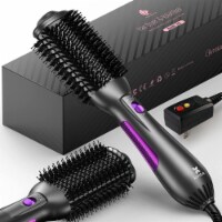 4 in 1 Hair Dryer Brush One-Step Blow Dryer Brush Oval Shape Professional Hot Air Brush;
