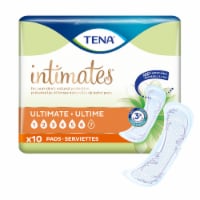 TENA Sensitive Care Ultimate Female Incontinent Pad Regular Length 16 L 54427, 10 Ct
