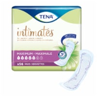 TENA Sensitive Care Maximum Female Incontinent Pad Regular Length 13 L 54267, 56 Ct