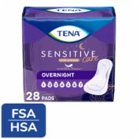 Tena Intimates Extra Coverage Overnight Incontinence Pads For Women