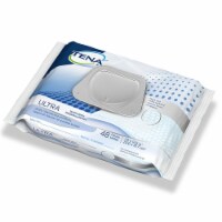 TENA ProSkin Ultra Personal Cleansing Wipe 7-9/10 x 12.5 65720, 1 Pack 48 Wipes