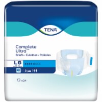 TENA Complete Ultra Adult Incontinence Brief L Moderate Absorbency 67332, 24 Ct