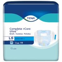 TENA Complete + Care Ultra Incontinence Brief L 69972, Ultra, 24 Ct