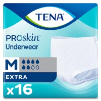 TENA Disposable Underwear Medium, Ultimate-Extra, 16 Ct