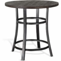 Sunny Designs Metroflex Mid-Century Wood Counter Height Table in Tobacco Leaf