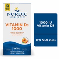 Nordic Naturals Vitamin D3 Soft Gels 250mg 1000 IU