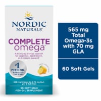 Nordic Naturals Ultimate Omega Lemon Flavored Soft Gels 1280mg