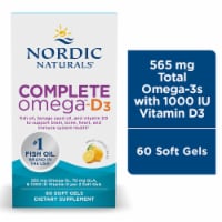 Nordic Naturals Complete Omega-3-6-9 -D Lemon Dietary Supplement Softgels